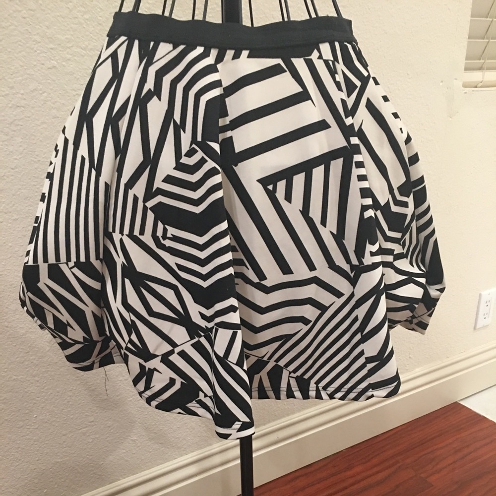 Flouncy skirt.